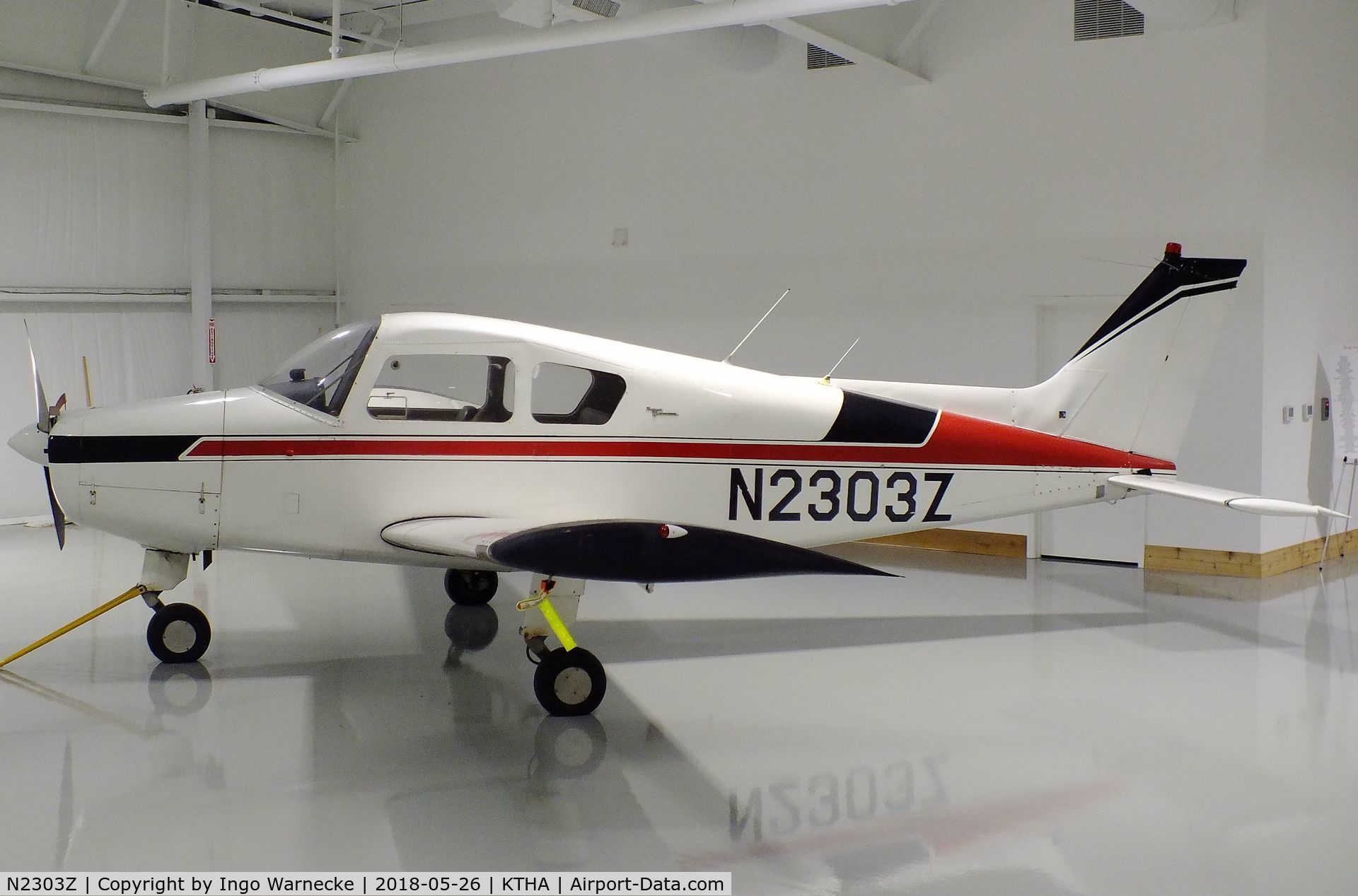 N2303Z, 1962 Beech 23 C/N M-6, Beechcraft 23 Musketeer at the Beechcraft Heritage Museum, Tullahoma TN