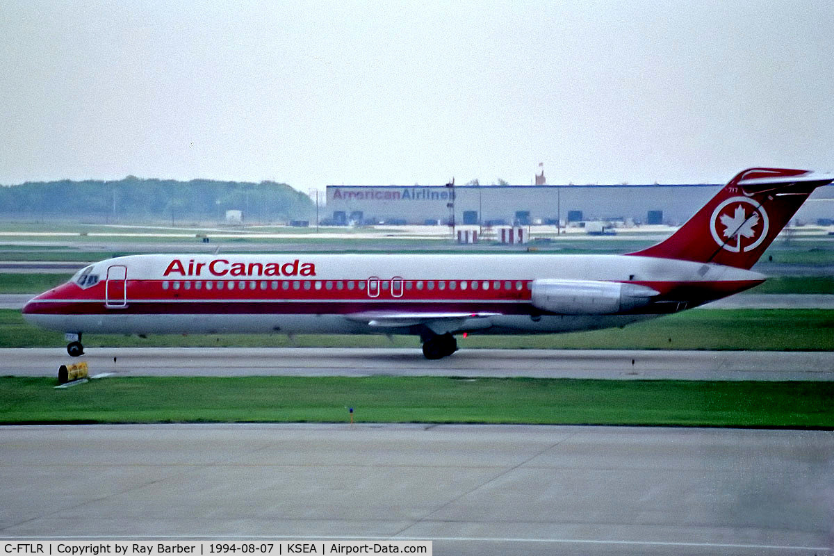 C-FTLR, 1967 Douglas DC-9-32 C/N 47070, C-FTLR   McDonnell Douglas DC-9-32 [47070] (Air Canada) Seattle-Tacoma Int'l~N 07/08/1994
