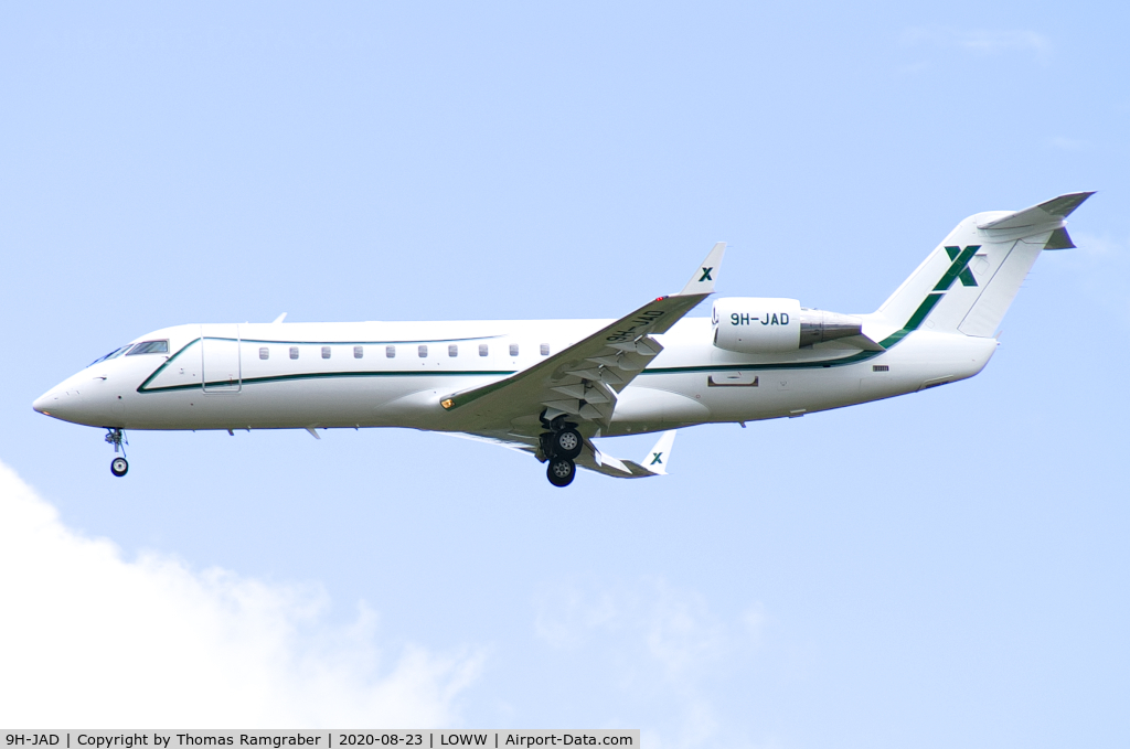9H-JAD, 2005 Bombardier Challenger 850 (CL-600-2B19) C/N 8060, Air X Charter Bombardier Challenger 850