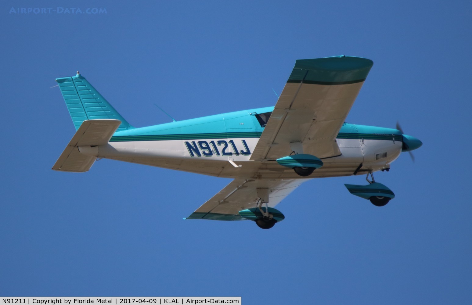 N9121J, 1966 Piper PA-28-180 C/N 28-3168, PA-28-180