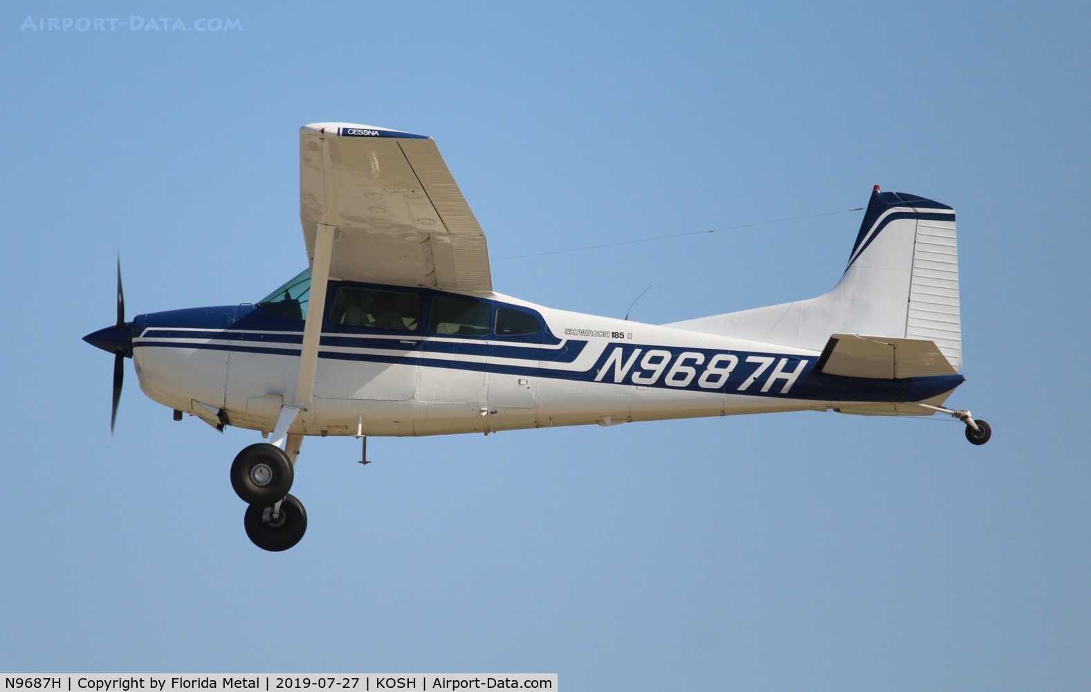 N9687H, 1977 Cessna A185F Skywagon 185 C/N 18503461, Cessna 185