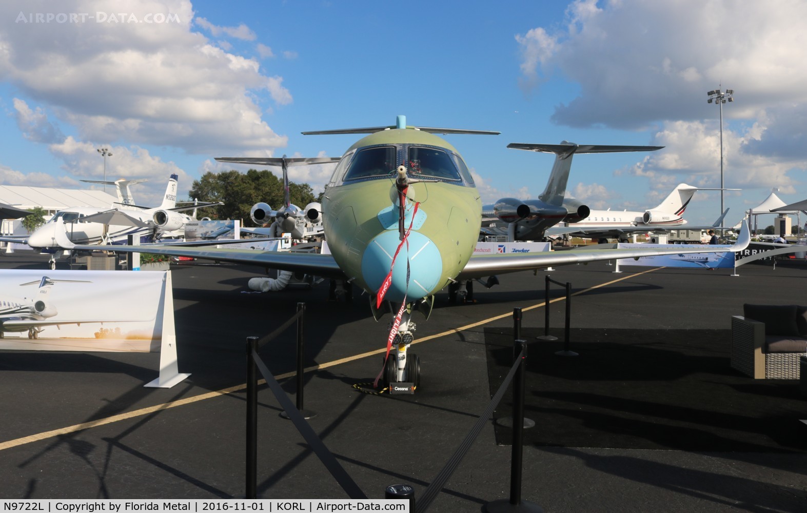 N9722L, 2016 Cessna 700 Citation Longitude C/N E700-741001, Longitude
