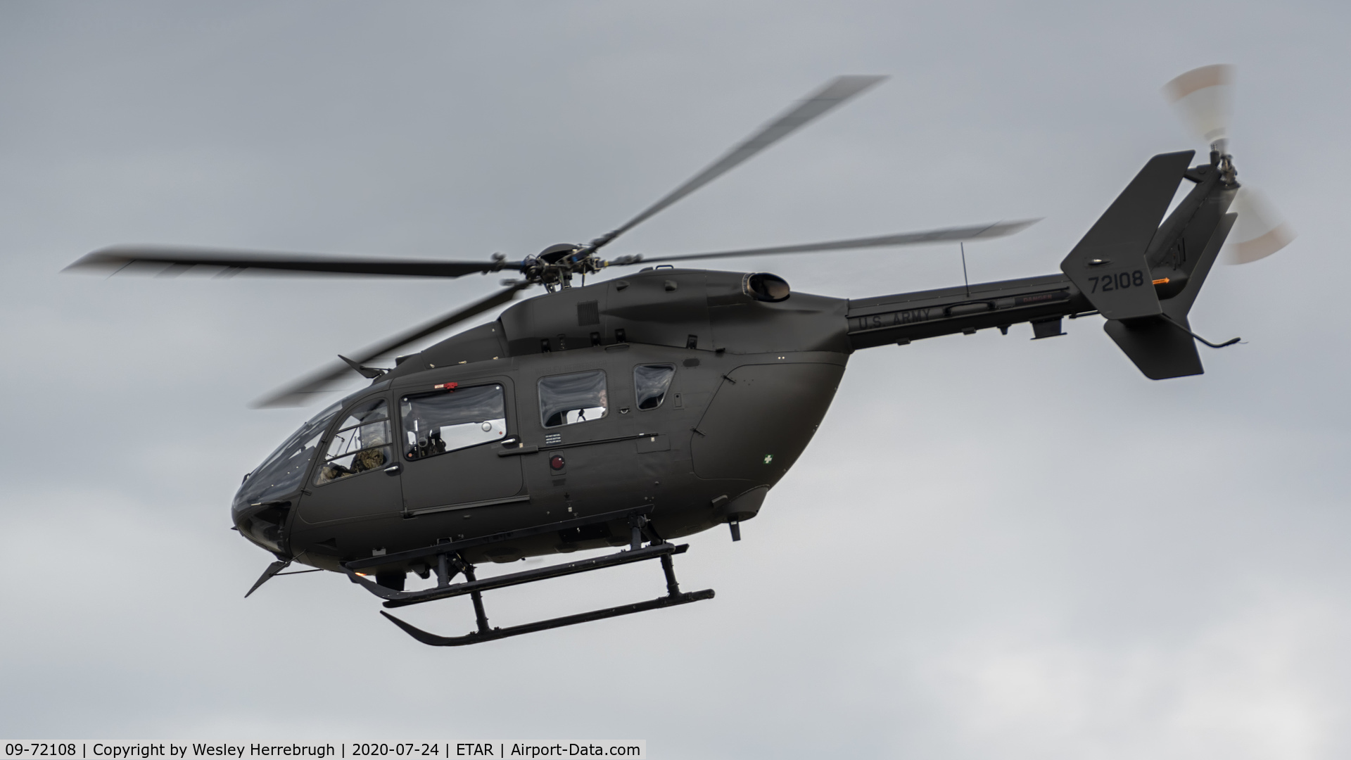 09-72108, 2009 Eurocopter UH-72A Lakota C/N 9332, UH-72A US Army