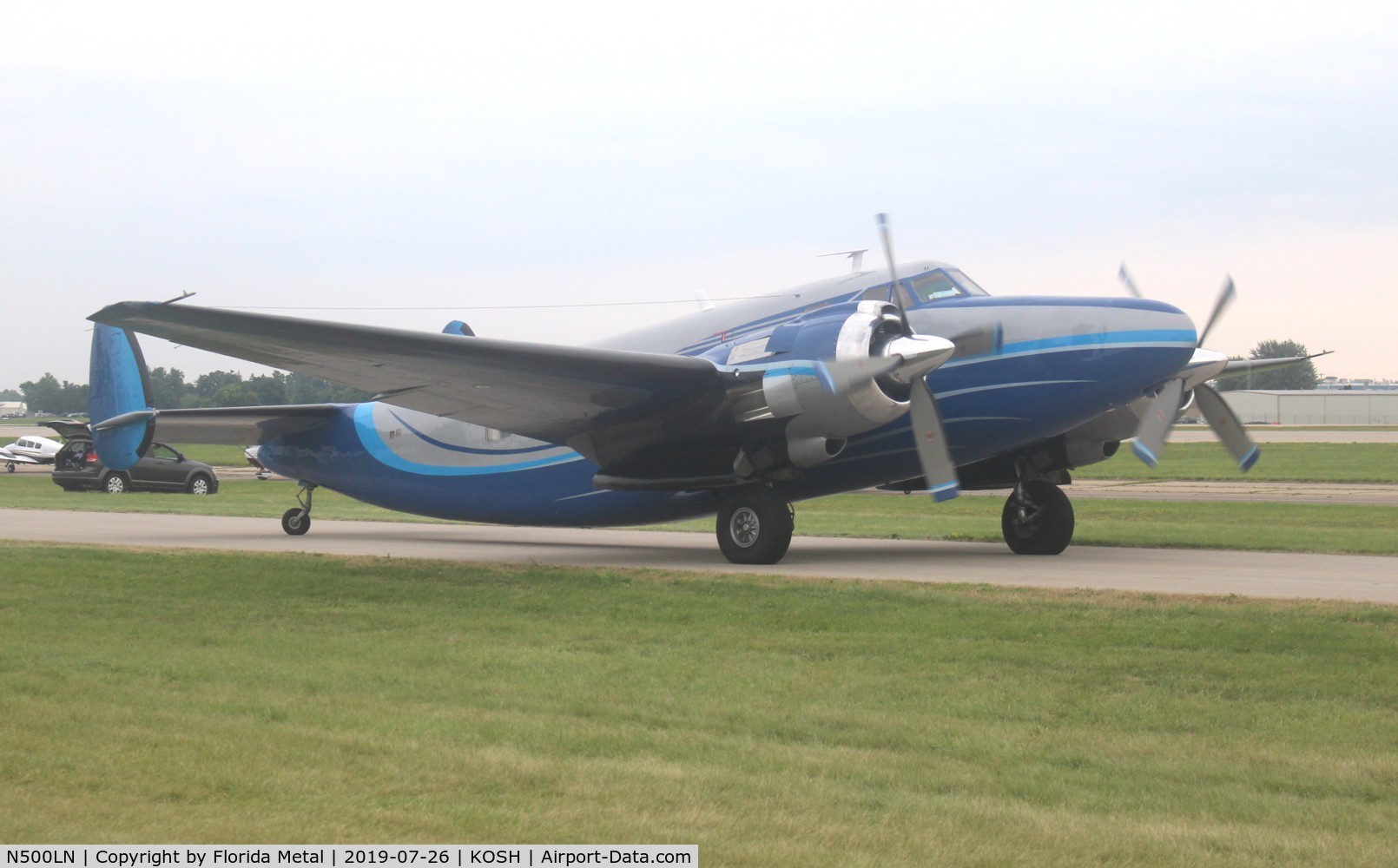 N500LN, 1960 Howard (Lockheed) 500 (PV-1/B-34 Ventura) C/N 5560/49, OSH 2019