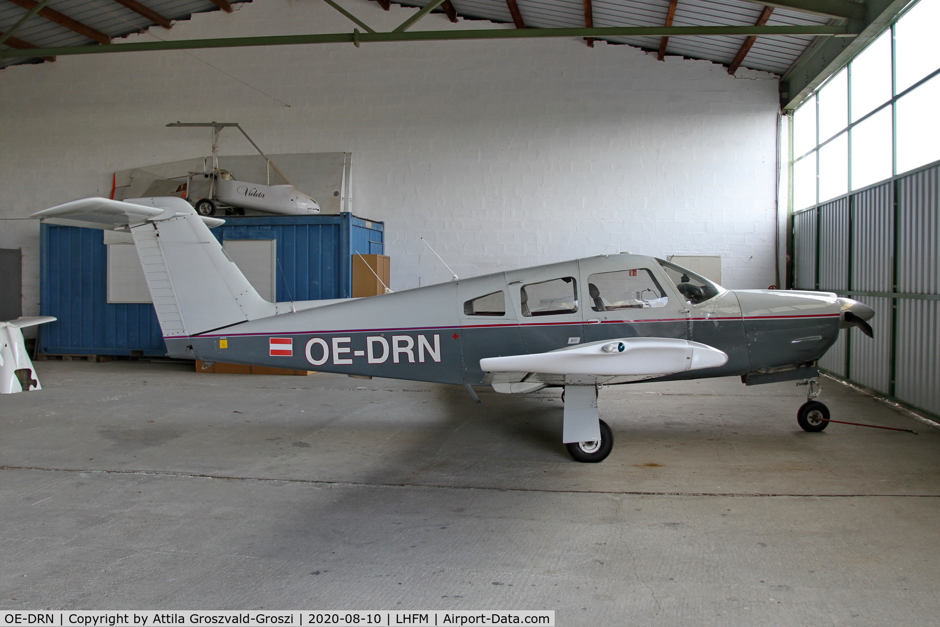OE-DRN, 1979 Piper PA-28RT-201 Arrow IV C/N 28R7918050, LHFM - Fertöszentmiklós, MEIDL Airport, Hungary