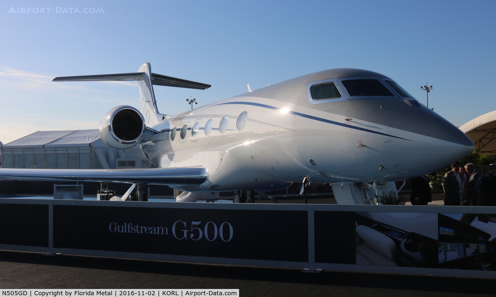 N505GD, 2016 Gulfstream Aerospace GVII-G500 C/N 72005, NBAA 2016