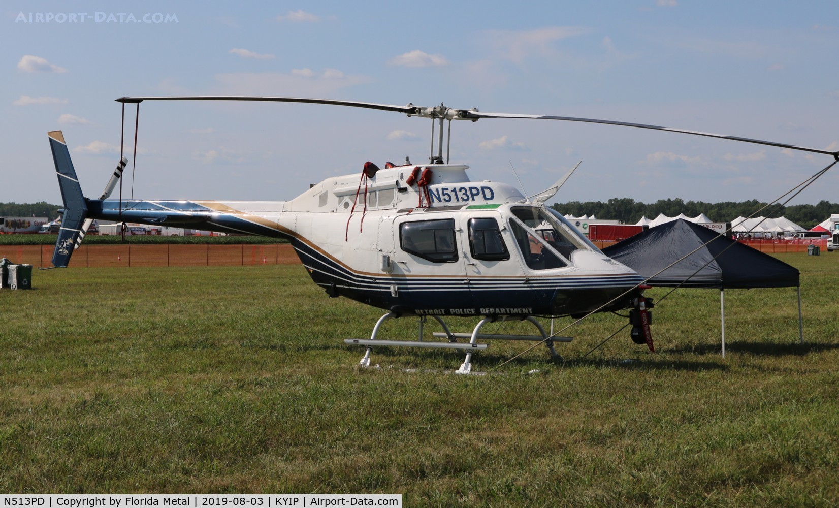 N513PD, Bell OH-58C Kiowa C/N 40680, TOM 2019