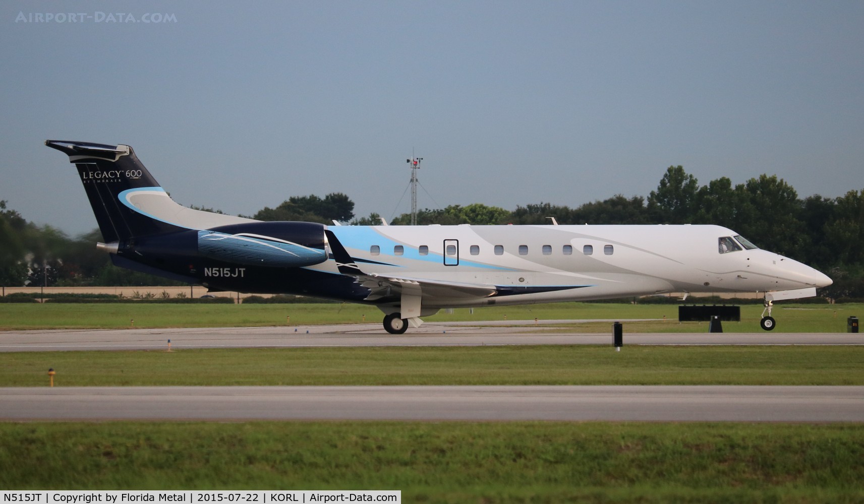 N515JT, 2006 Embraer EMB-135BJ Legacy C/N 14500950, ORL 2015