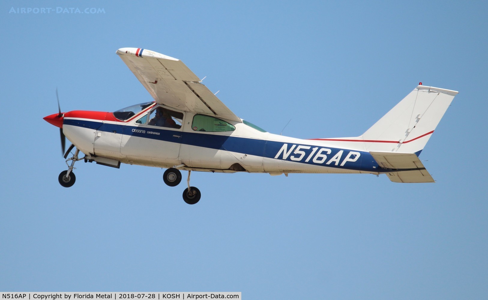 N516AP, 1977 Cessna 177RG Cardinal C/N 177-RG-1259, OSH 2018