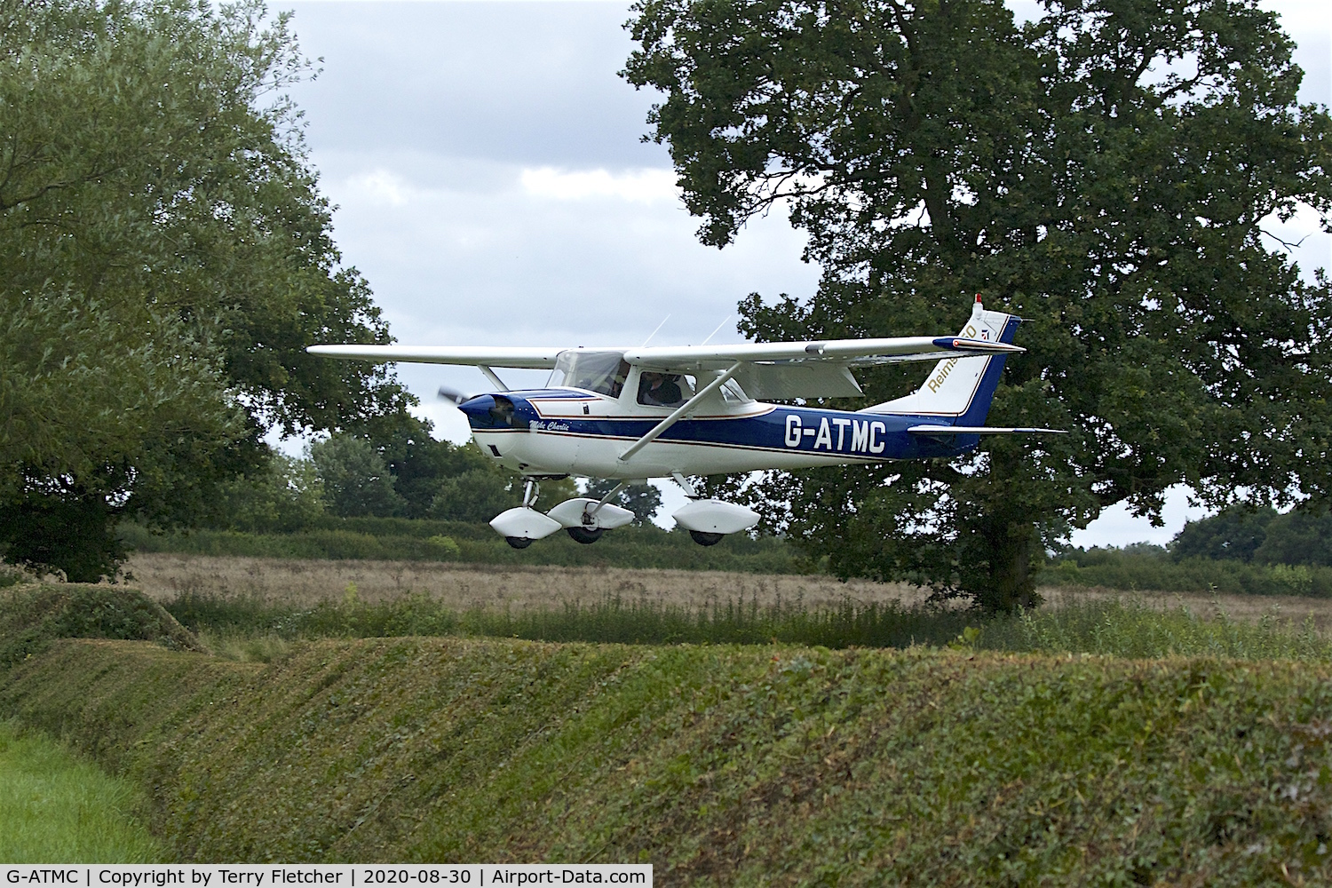 G-ATMC, 1966 Reims F150F C/N 0020, At Stoke Golding