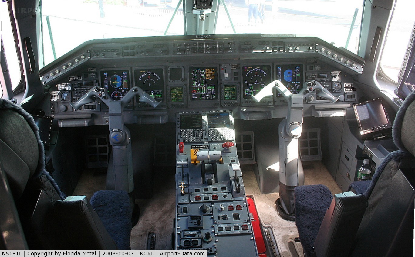N518JT, 2008 Embraer EMB-135BJ Legacy 600 C/N 14501032, NBAA 2008