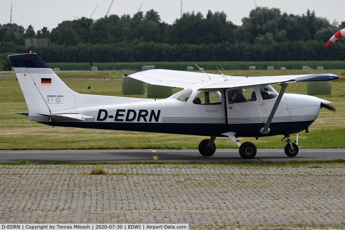 D-EDRN, Reims F172M Skyhawk Skyhawk C/N 1249, Wilhelmshaven Mariensiel (WVN / EDWI); Germany