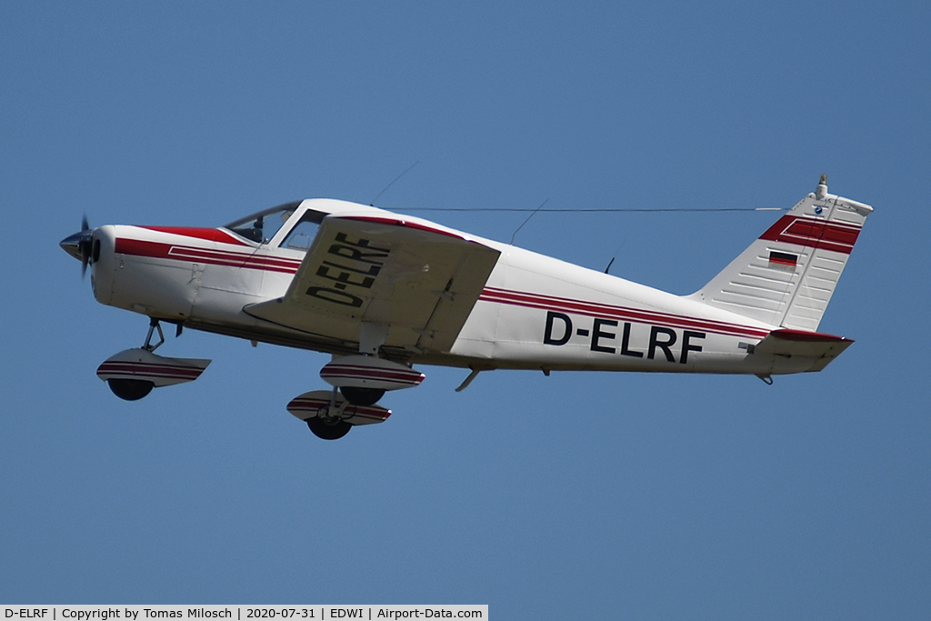 D-ELRF, Piper PA-28-140 Cherokee C C/N 28-26670, Wilhelmshaven Mariensiel (WVN/EDWI)