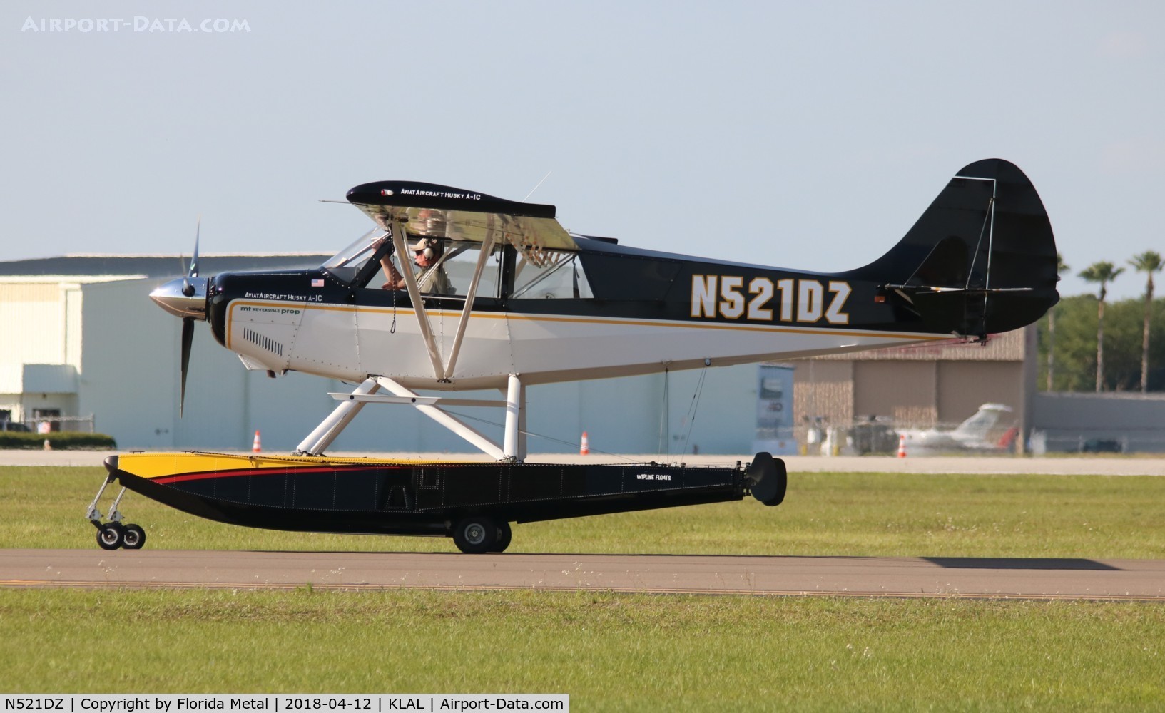 N521DZ, 2012 Aviat A-1C-180 Husky C/N 3147, SNF 2018