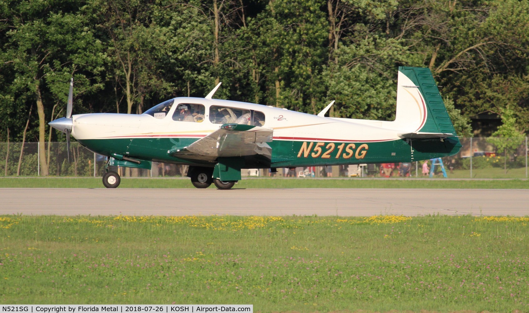 N521SG, 2005 Mooney M20R Ovation C/N 29-0362, OSH 2018