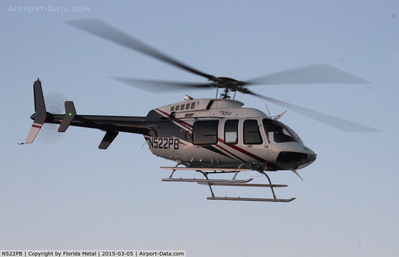 N522PB, 2014 Bell 407 C/N 54525, Heliexpo 2015