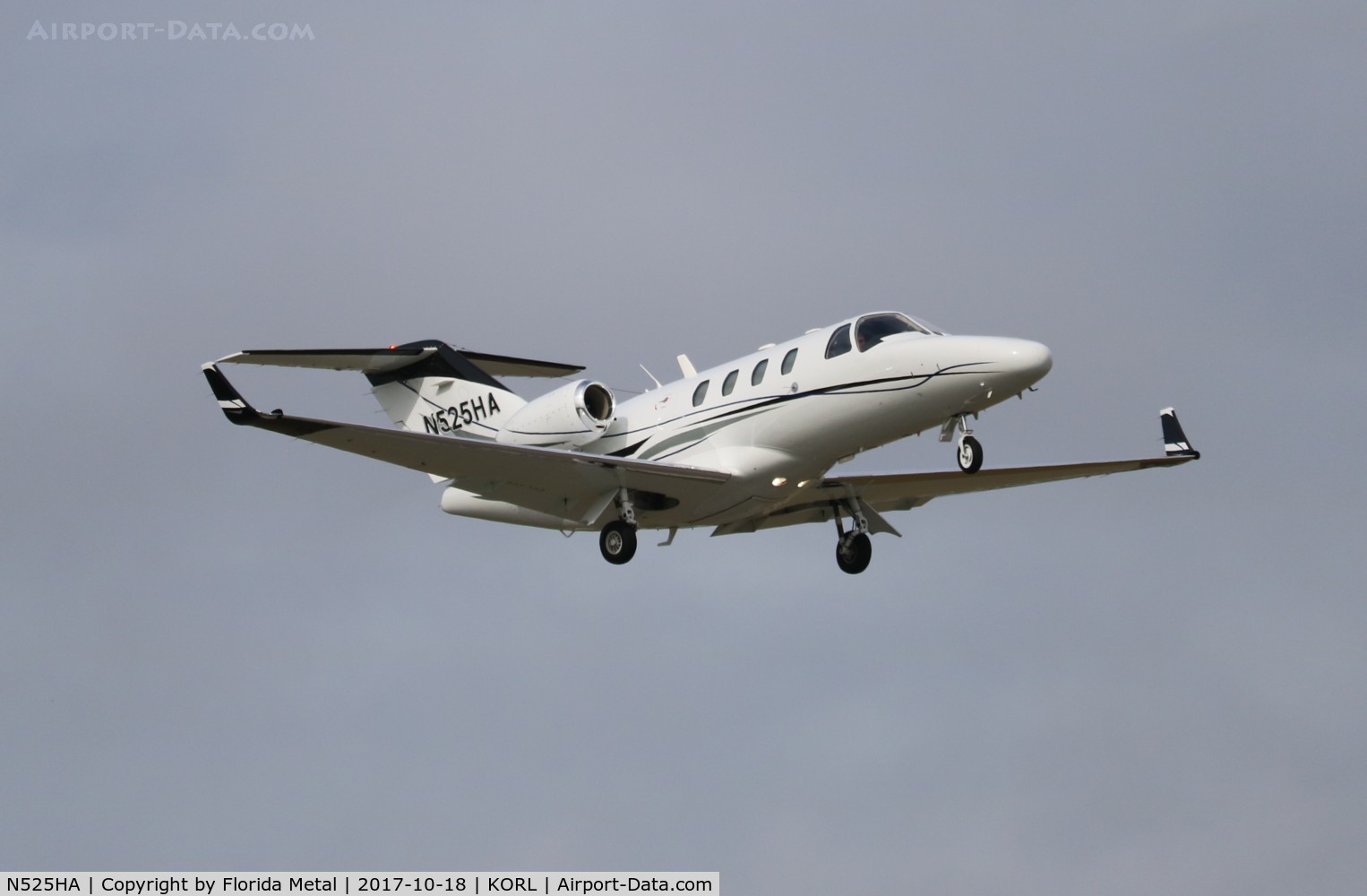 N525HA, 1994 Cessna 525 CitationJet CJ1 C/N 525-0081, ORL 2017