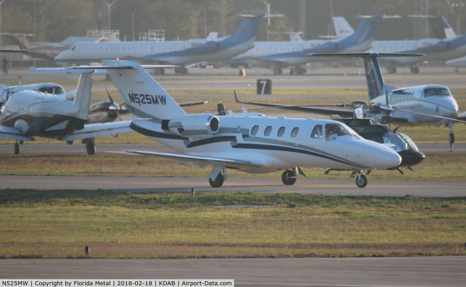 N525MW, 2000 Cessna 525 CitationJet CJ1 C/N 525-0370, DAB 2018