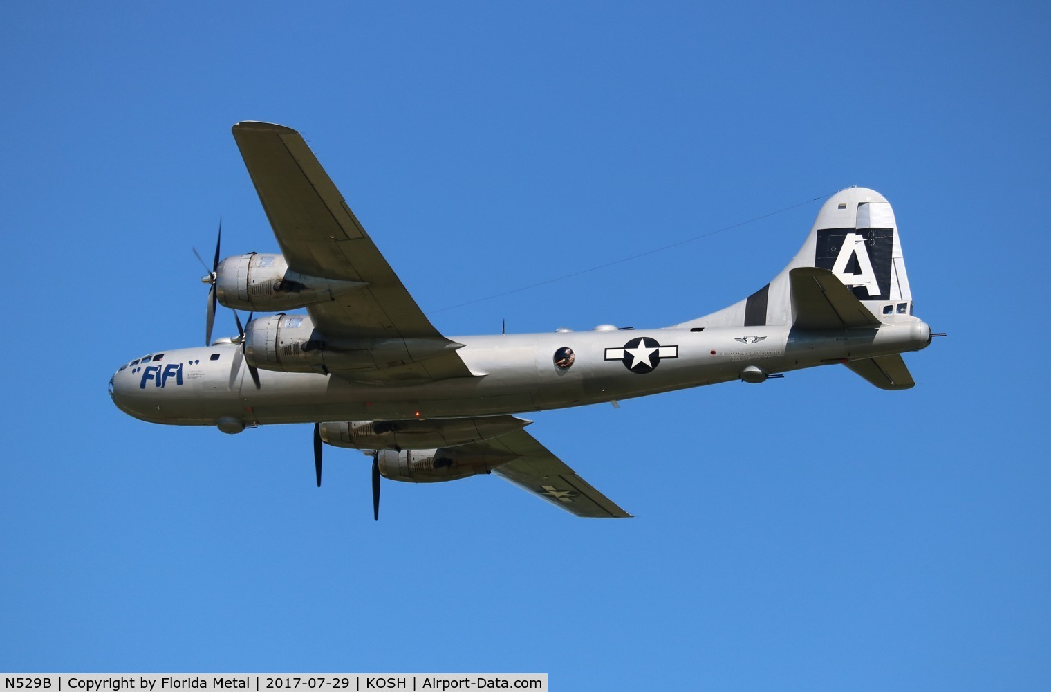 N529B, 1944 Boeing B-29A-60-BN Superfortress C/N 11547, OSH 2017