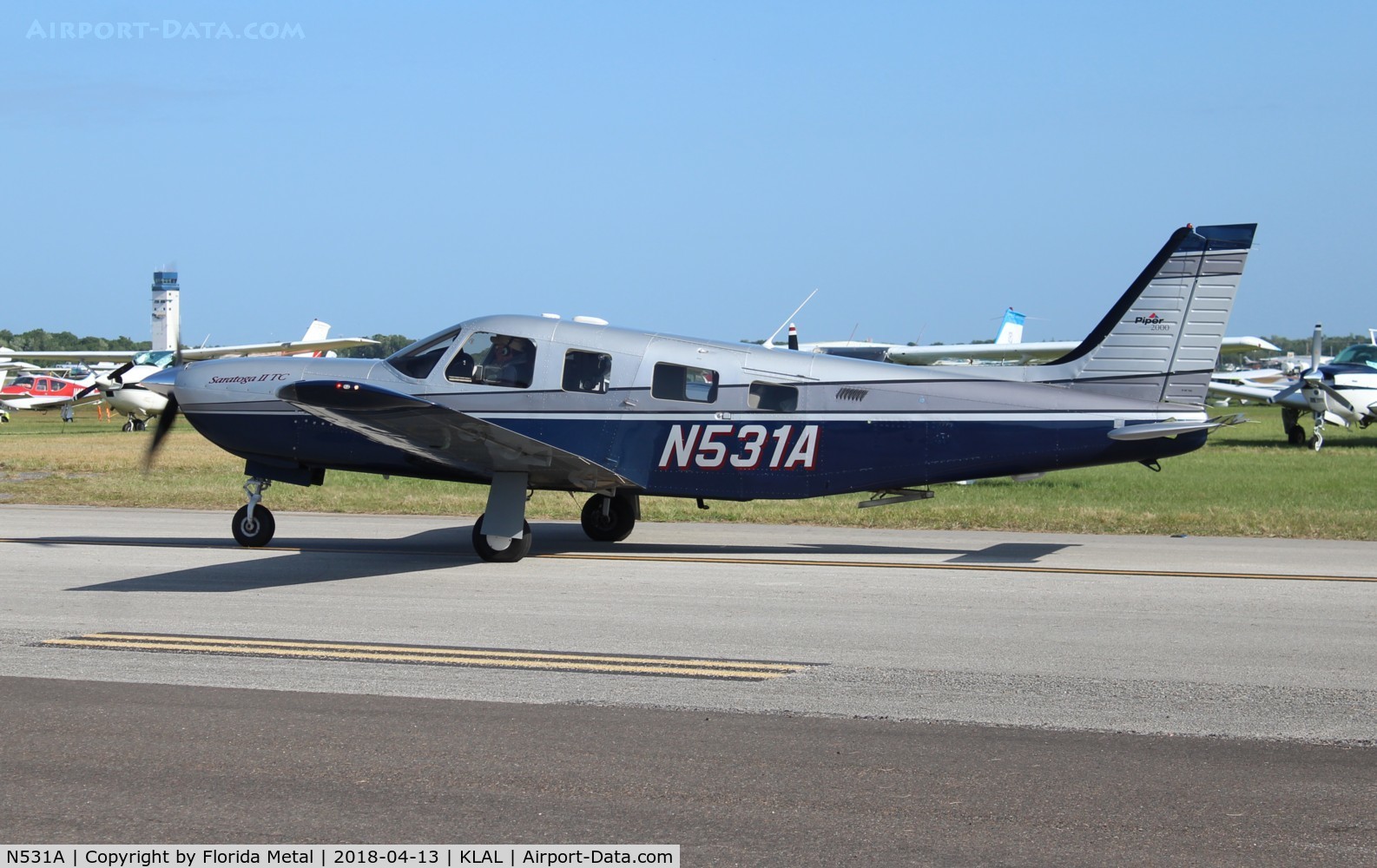N531A, 2000 Piper PA-32R-301T Turbo Saratoga C/N 32-57160, SNF 2018