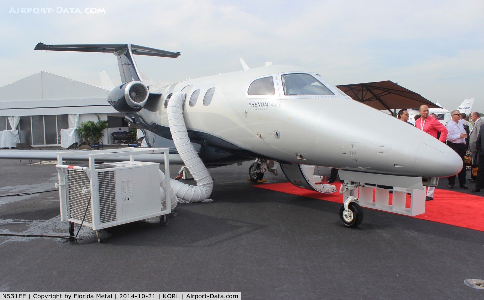 N531EE, 2014 Embraer EMB-500 Phenom 100 C/N 50000331, NBAA 2014