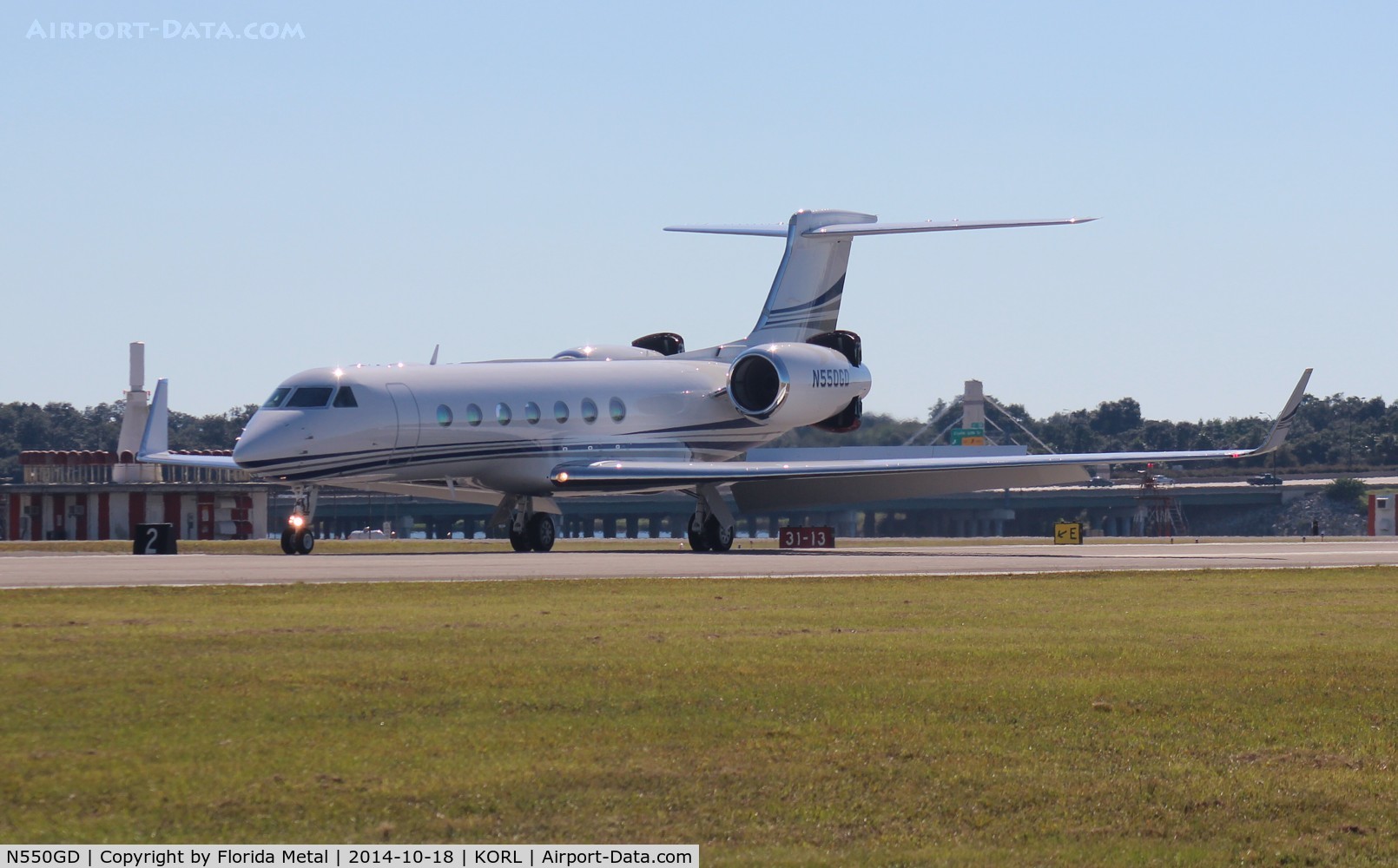N550GD, 2014 Gulfstream Aerospace GV-SP (G550) C/N 5477, NBAA 2014