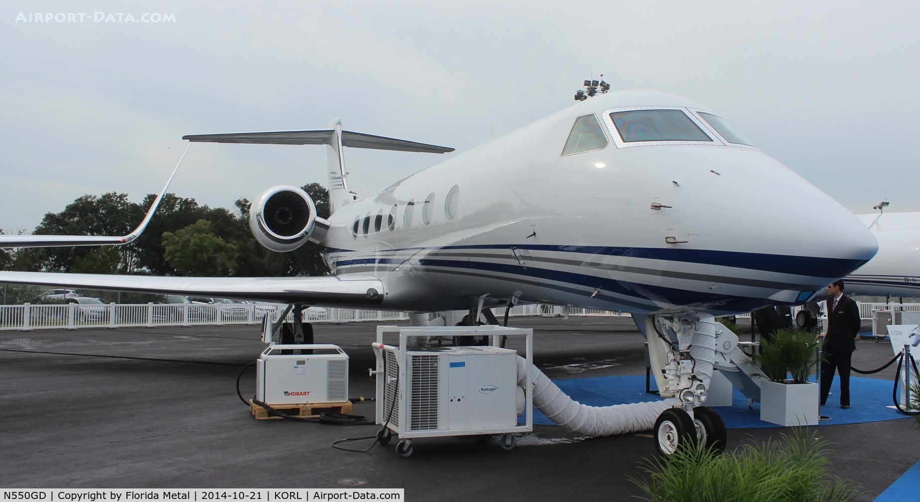 N550GD, 2014 Gulfstream Aerospace GV-SP (G550) C/N 5477, NBAA 2014