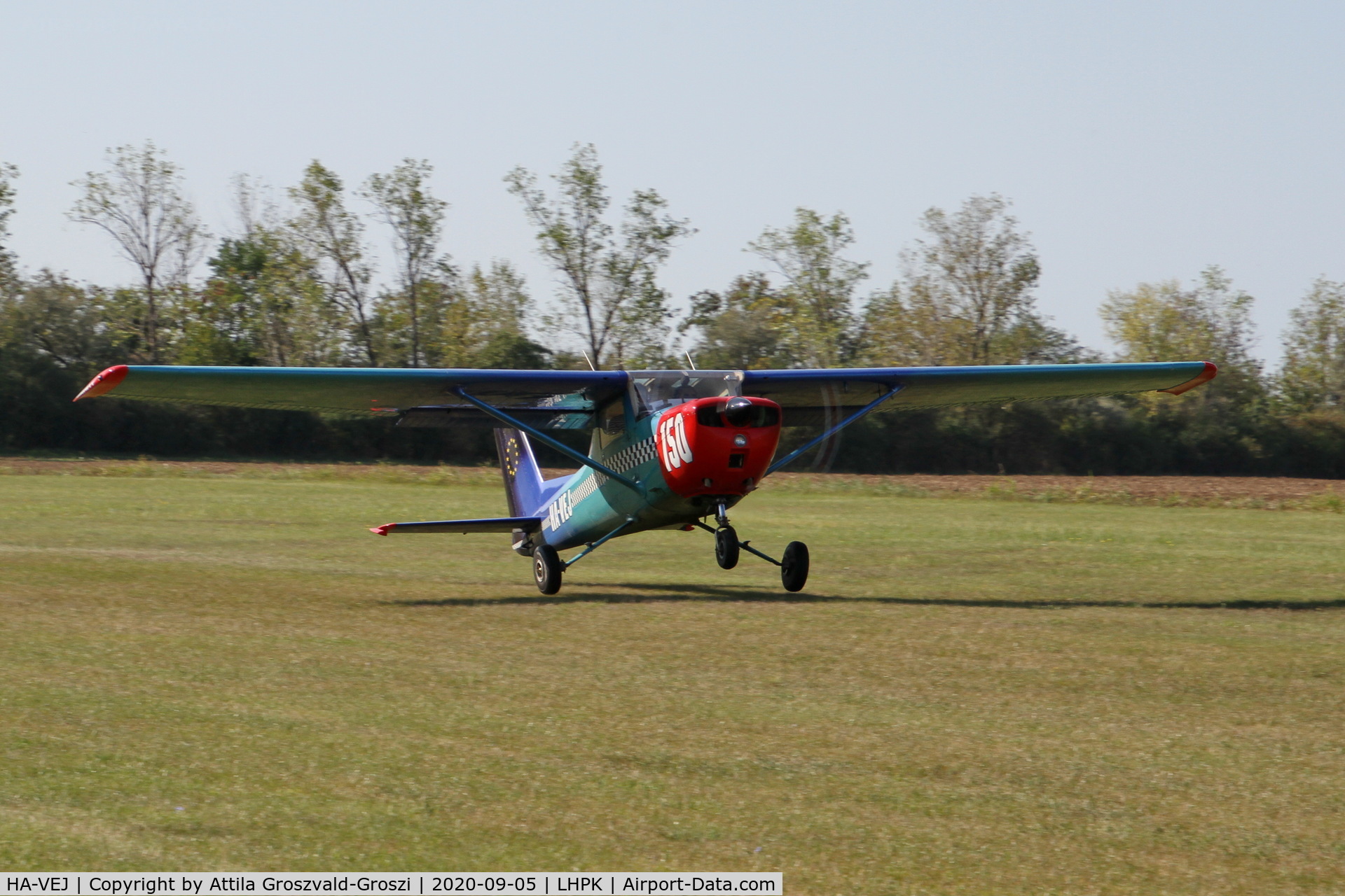 HA-VEJ, 1973 Reims FRA150L Aerobat C/N FRA1500186, LHPK - Papkutapuszta Airfield, Hungary