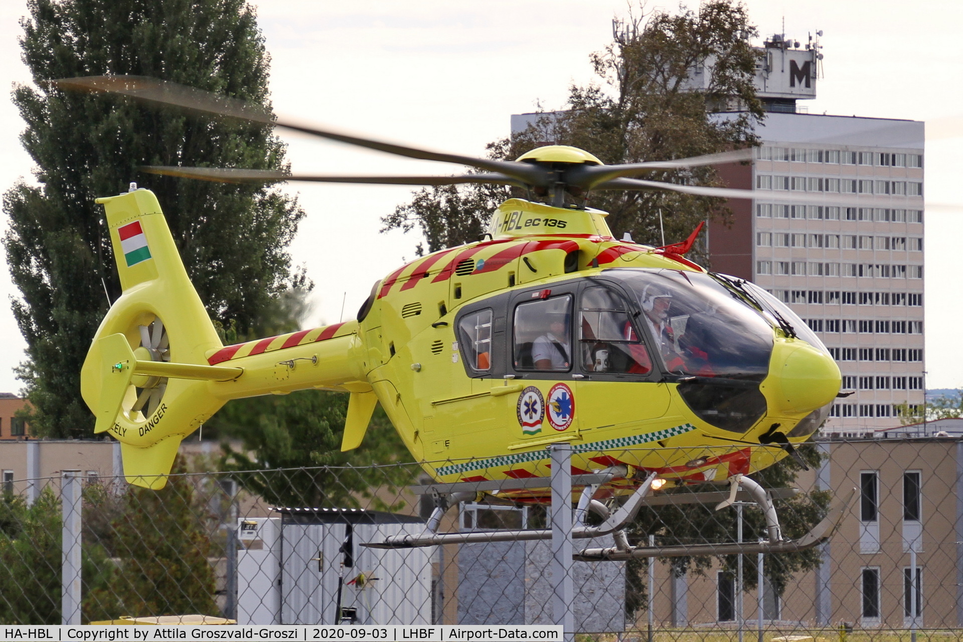 HA-HBL, Eurocopter EC-135P-2+ C/N 0399, LHBF - Balatonfüred Air Ambulance Base 2. Hungary