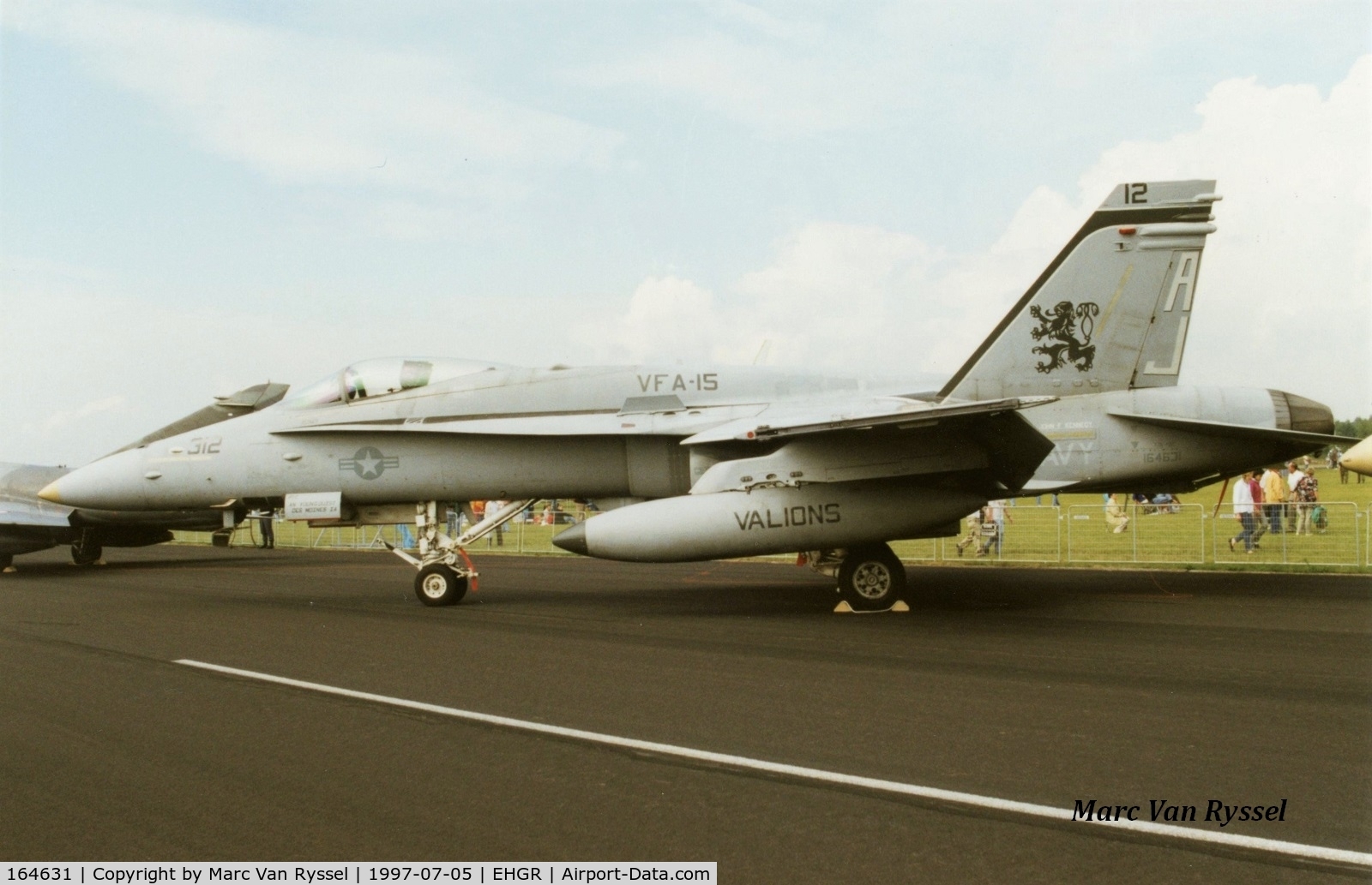 164631, 1991 McDonnell Douglas F/A-18C Hornet C/N 1048/C260, 164631  AJ-312 of VFA-15  