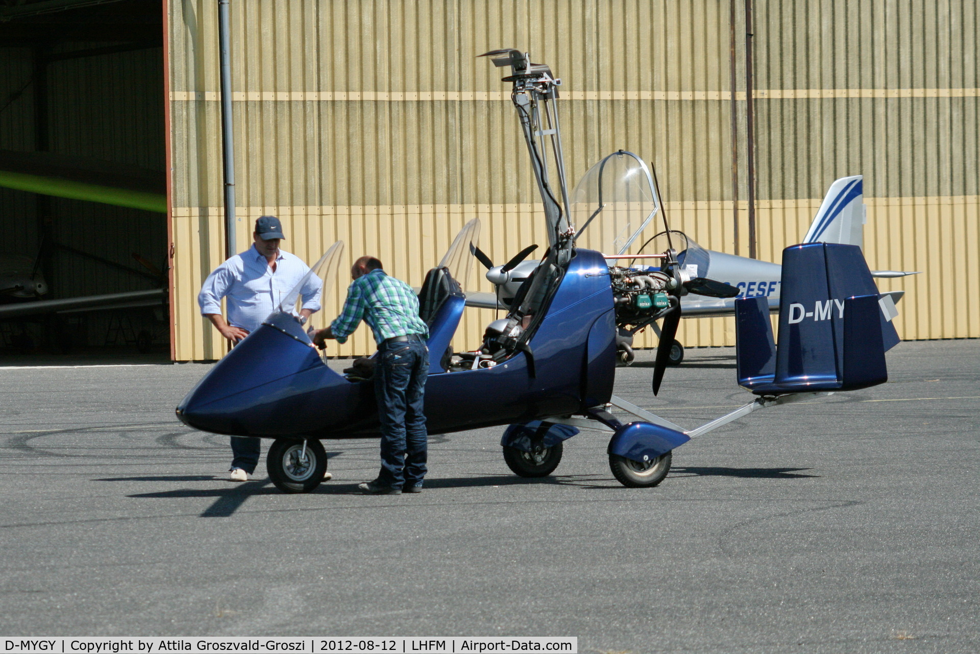 D-MYGY, AutoGyro Europe MTOsport C/N D07G02, LHFM - Meidl Airport, Fertöszentmiklós - Hungary