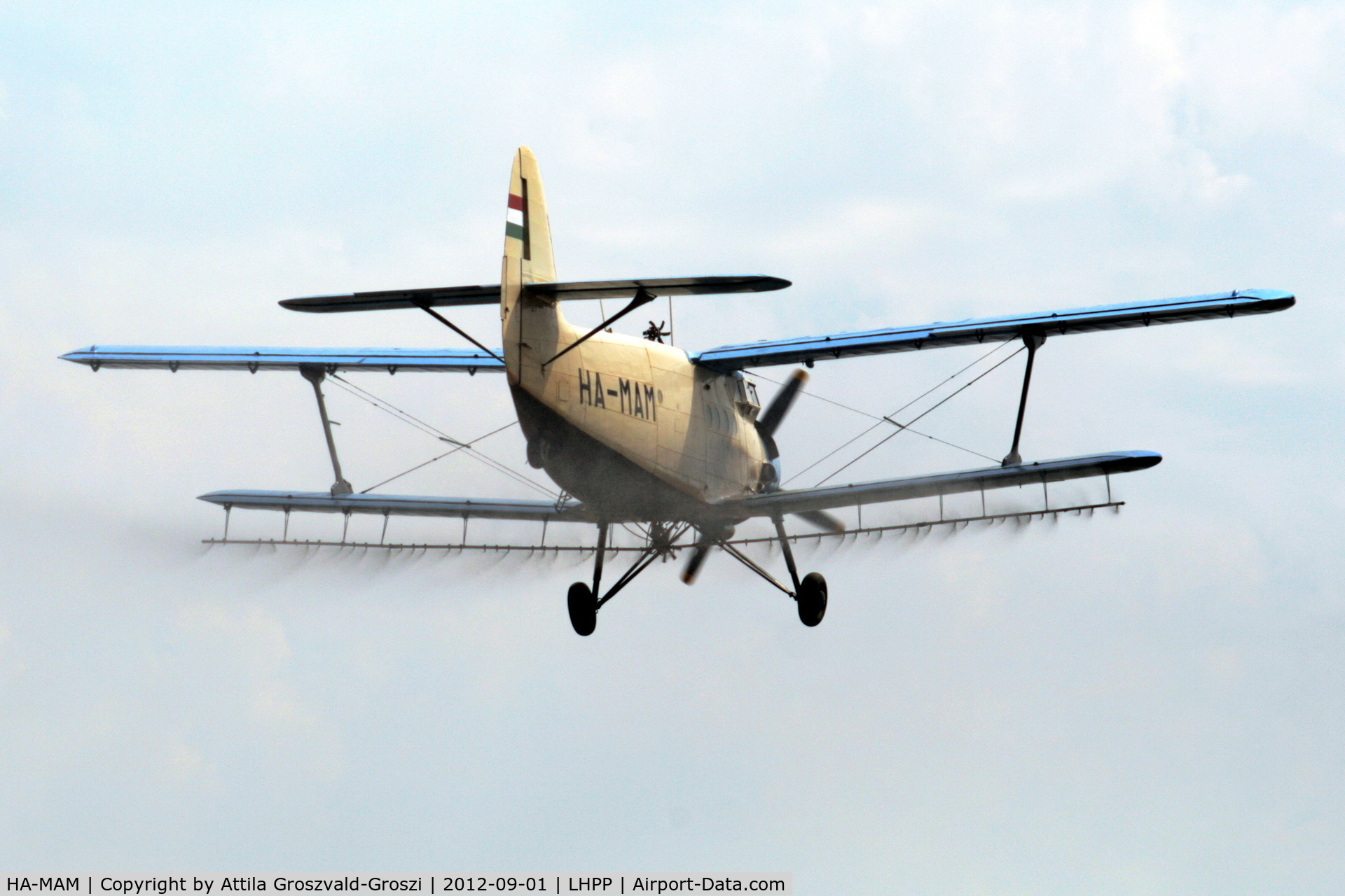 HA-MAM, 1984 PZL-Mielec An-2R C/N 1G208-44, LHPP - Pécs-Pogány Airport, Hungary