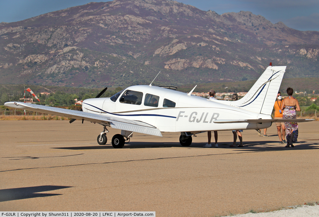 F-GJLR, Piper PA-28-161 Warrior II C/N 28-7916231, Parked at the General Aviation area...
