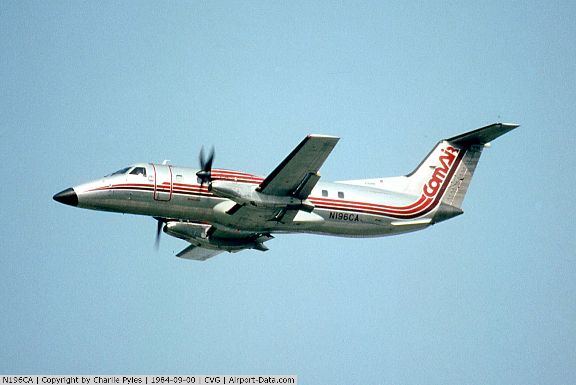 N196CA, 1990 Embraer EMB-120RT Brasilia C/N 120196, Comair