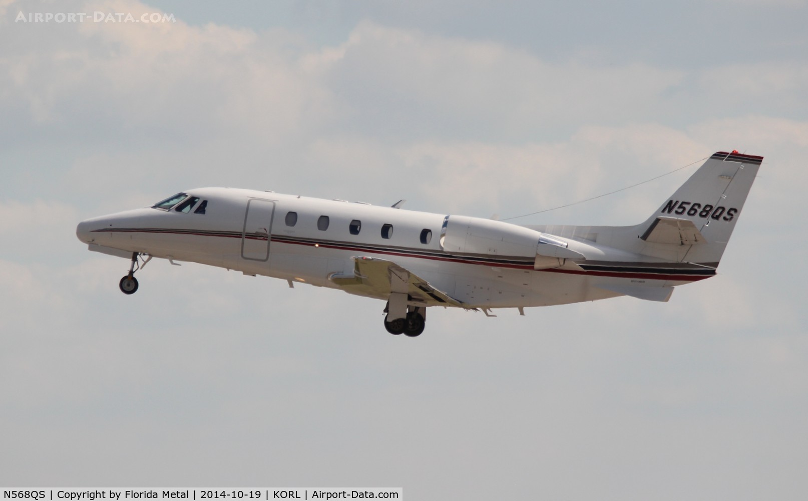 N568QS, 2008 Cessna 560XLS Citation Excel C/N 560-5829, NBAA 2014