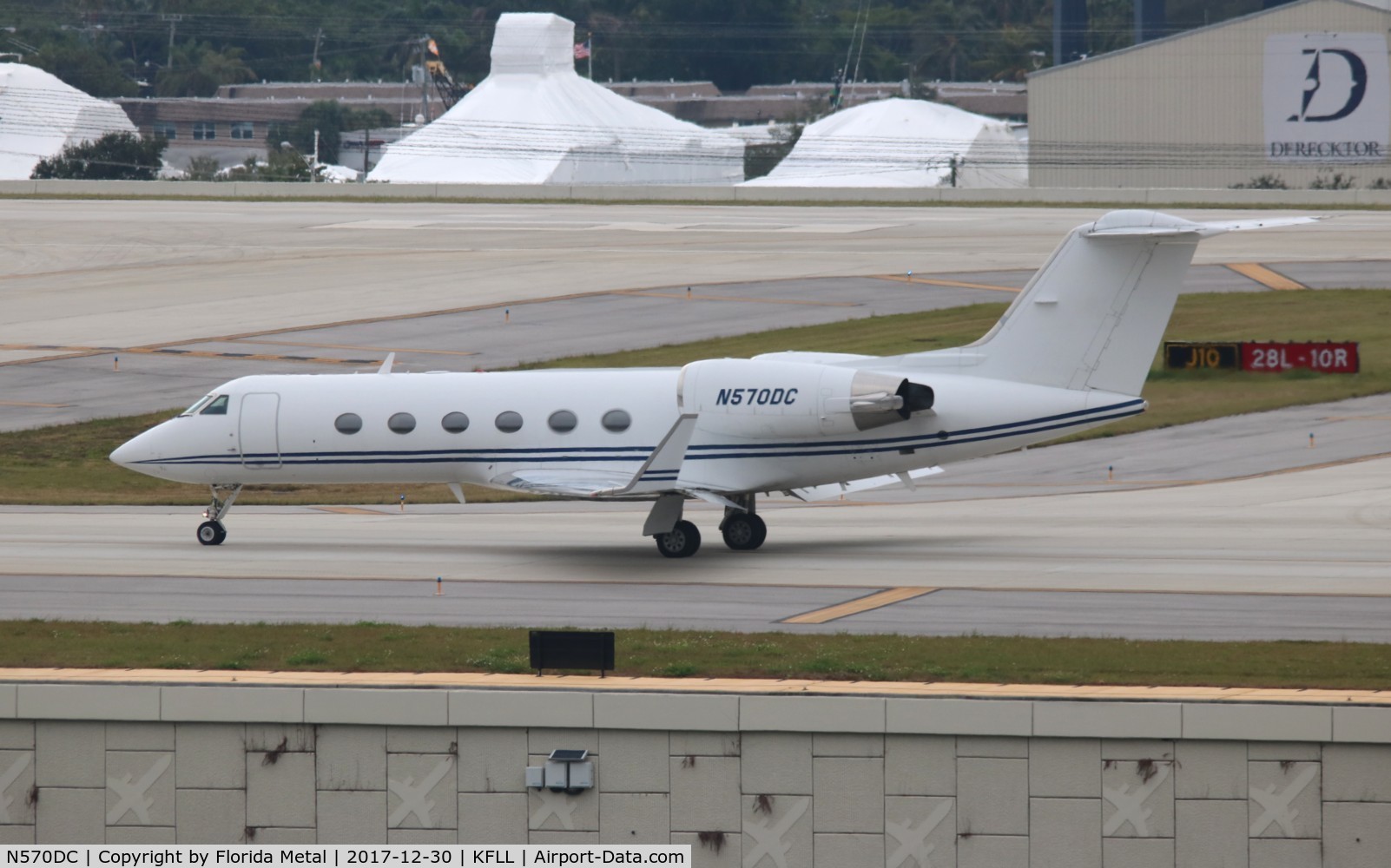 N570DC, 1992 Gulfstream Aerospace G-IV C/N 1185, FLL 2017