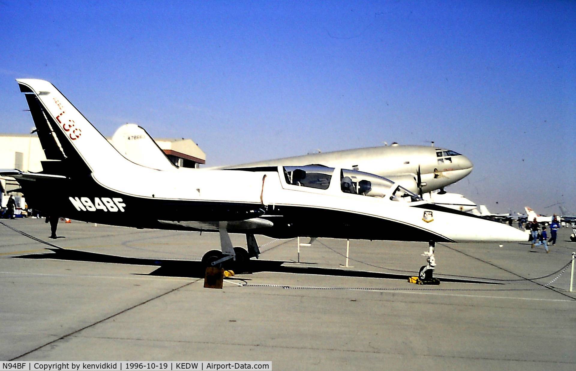 N94BF, 1983 Aero L-39C Albatros C/N 332639, At the 1996 Edwards Open House.