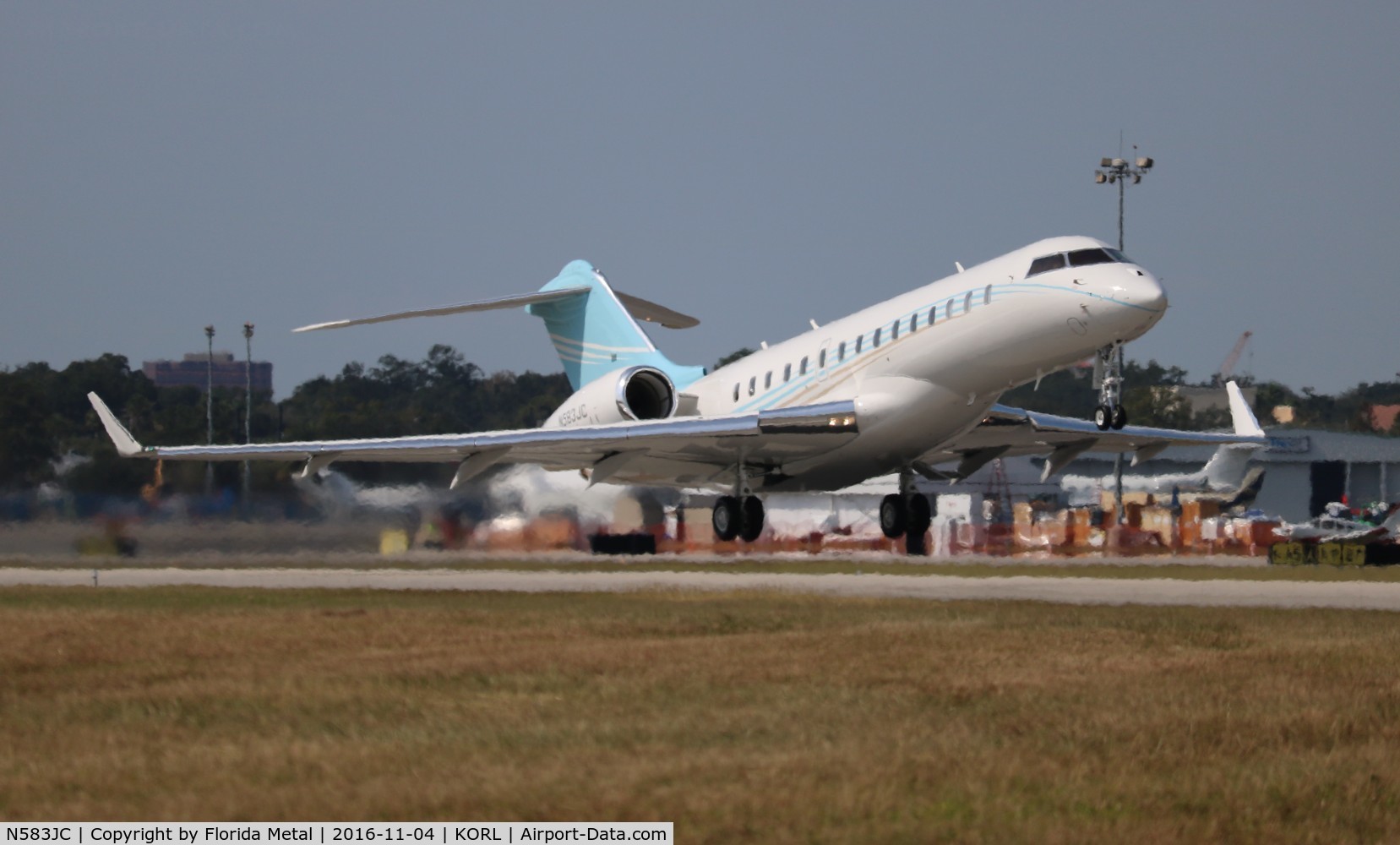 N583JC, 2013 Bombardier BD-700-1A10 Global 6000 C/N 9583, NBAA 2016