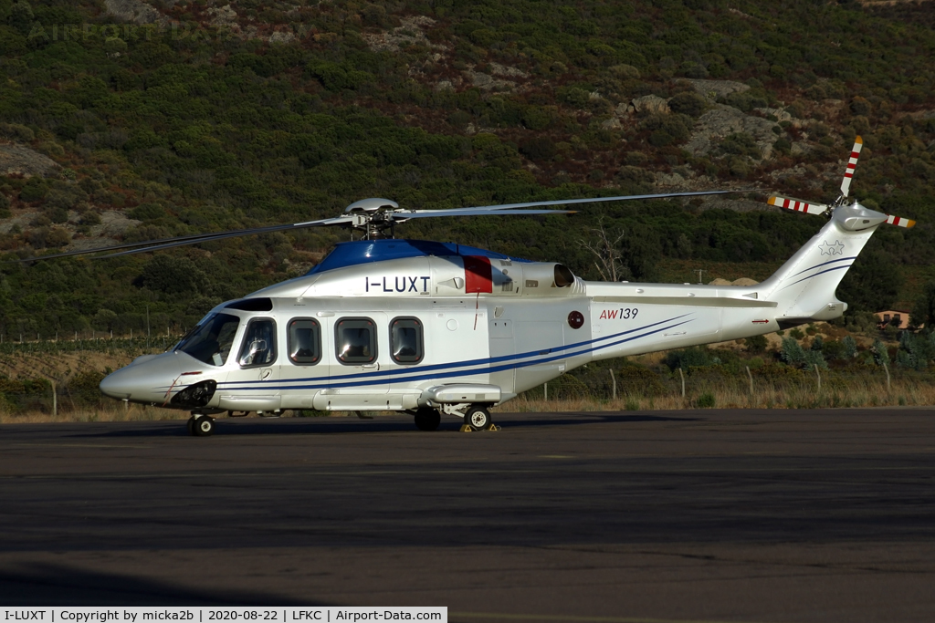 I-LUXT, AgustaWestland AW-139 C/N 31549, Parked