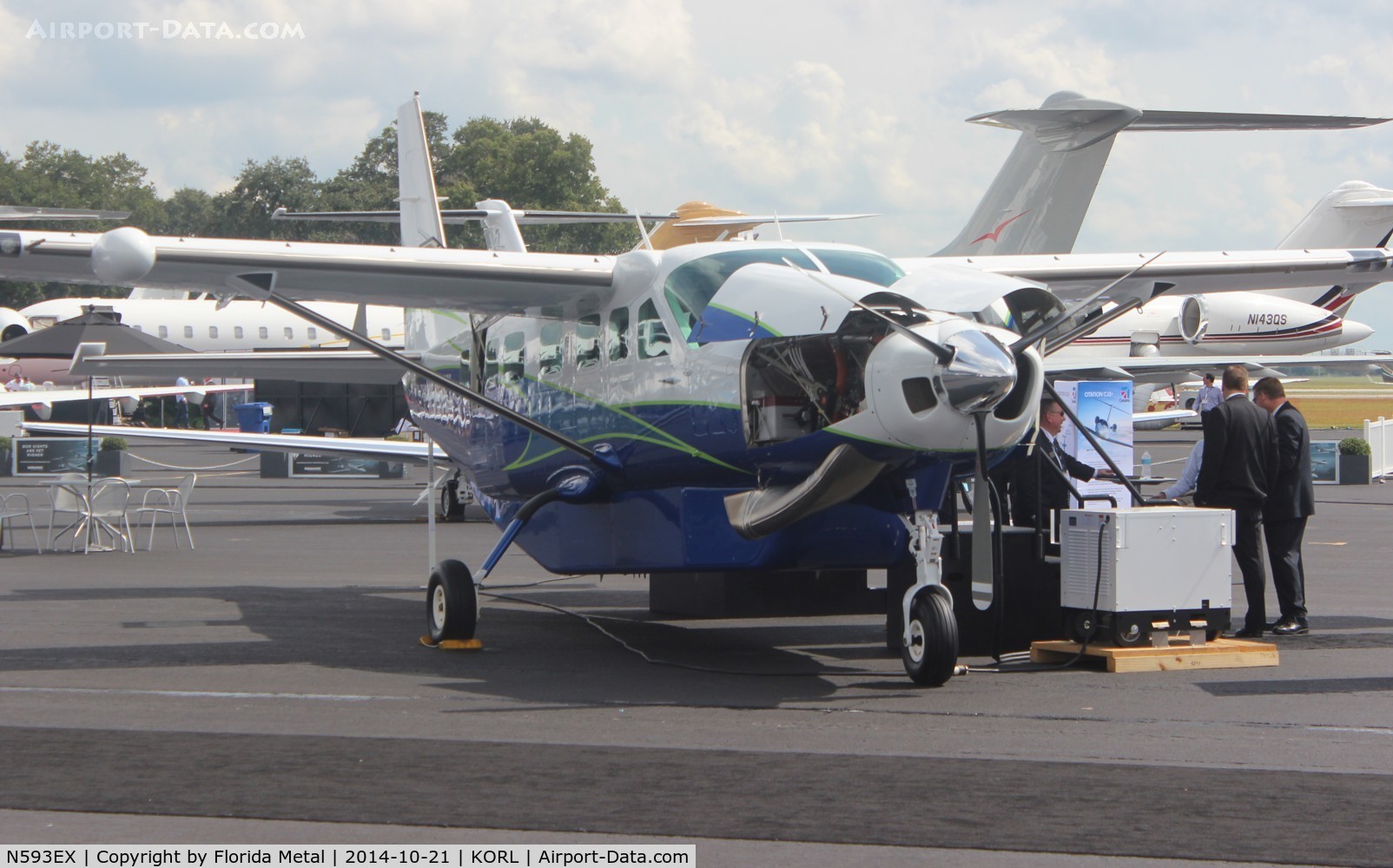 N593EX, 2014 Cessna 208B C/N 208B5093, NBAA 2014