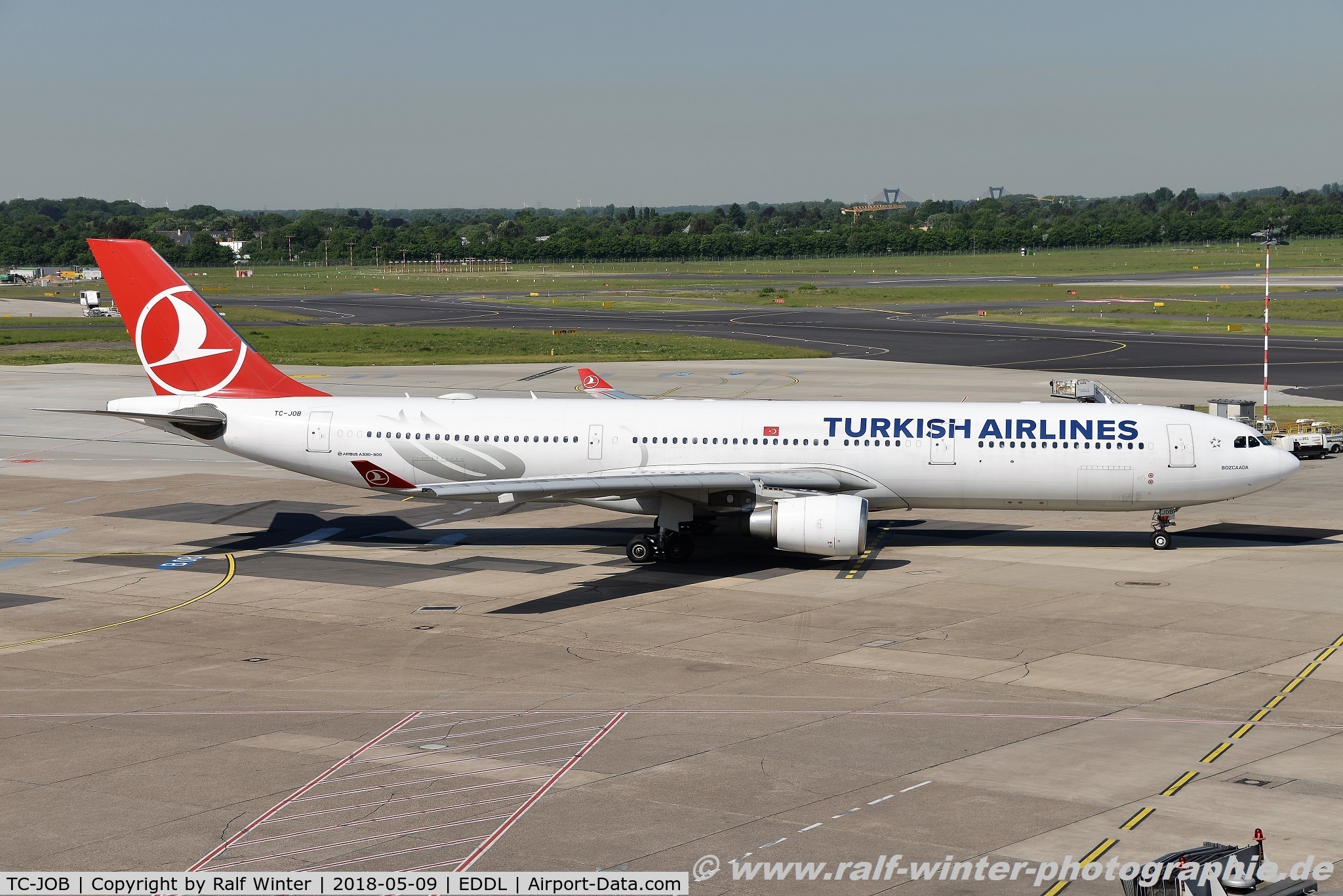 TC-JOB, 2014 Airbus A330-303 C/N 1514, Airbus A330-303 - TK THY Turkish Airlines 'Bozcaada' - 1514 - TC-JOB - 09.05.2018 - DUS