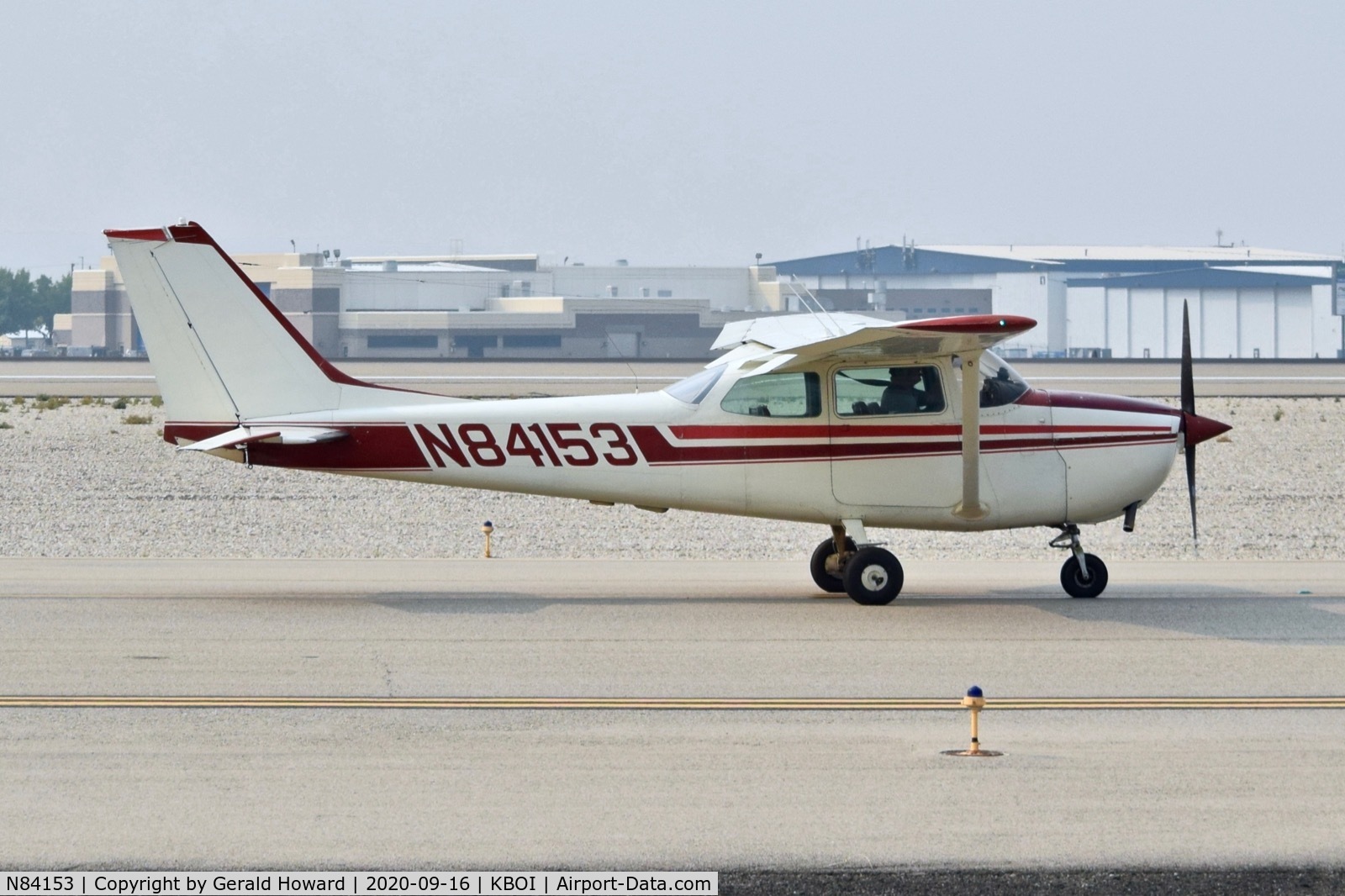 N84153, 1969 Cessna 172K Skyhawk C/N 17258360, Taxiing on Alpha.
