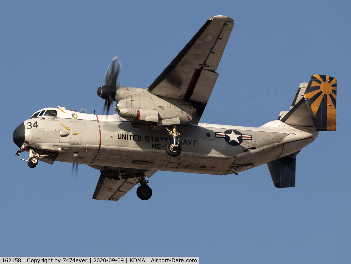 162158, Grumman C-2A Greyhound C/N 38, PSWRD34