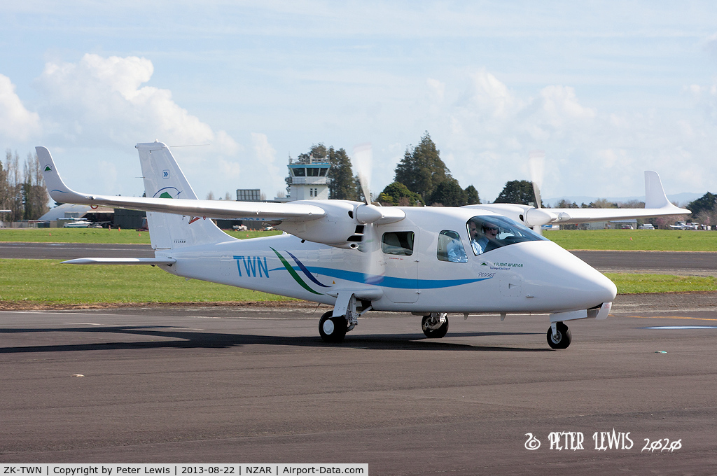 ZK-TWN, Tecnam P-2006T C/N 052, Ardmore Aviation Services Ltd., Ardmore