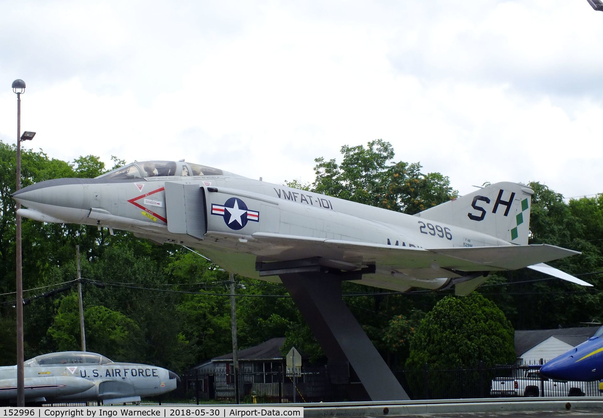 152996, McDonnell F-4N Phantom II C/N 1422, McDonnell Douglas F-4N Phantom II at the Southern Museum of Flight, Birmingham AL