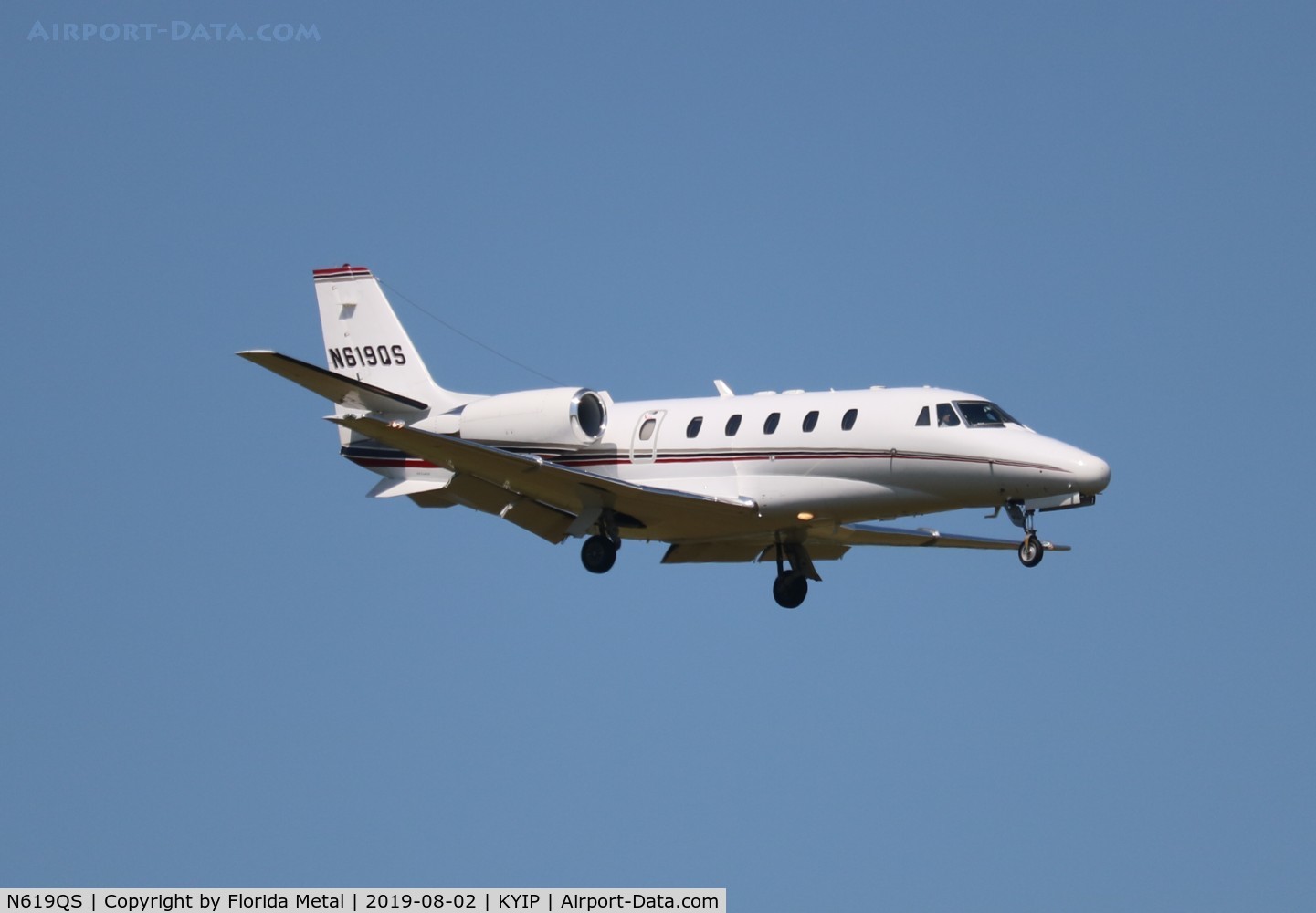 N619QS, 2005 Cessna 560XLS Citation Excel C/N 560-5562, TOM 2019
