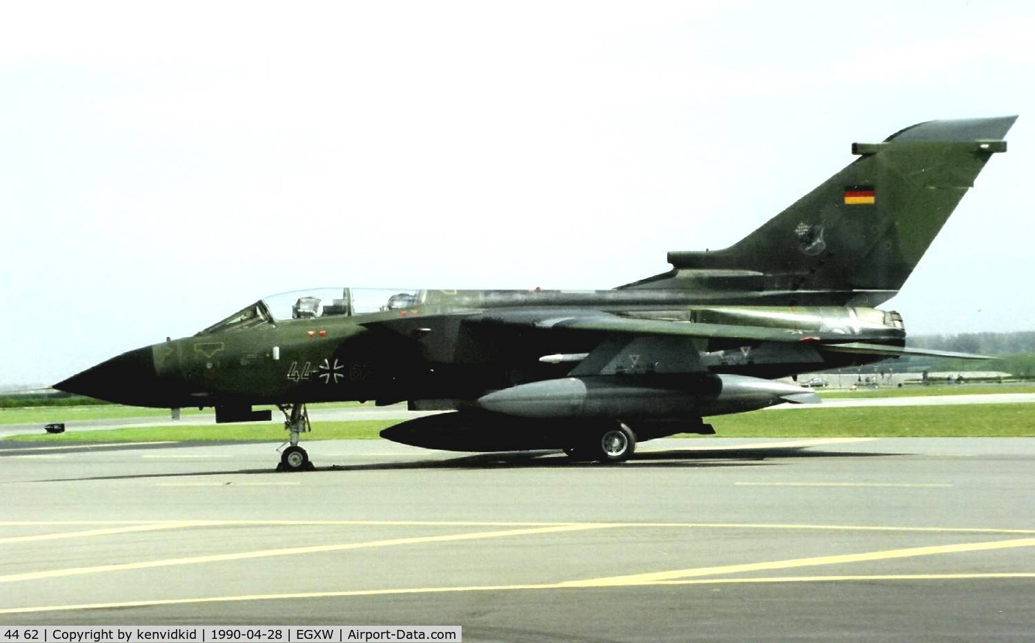 44 62, Panavia Tornado IDS C/N 410/GS119/4162, At the Waddington 1990 photocall.