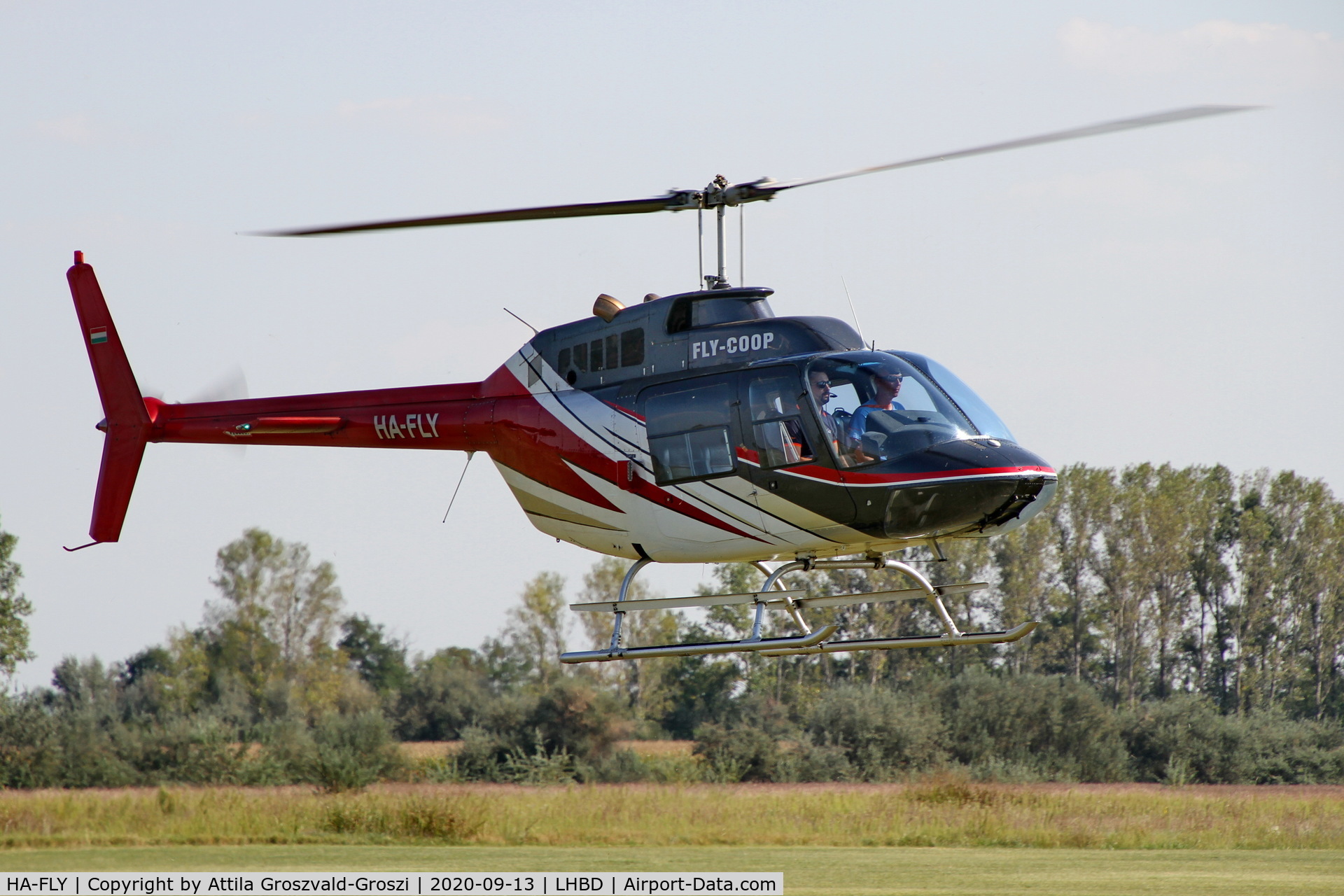 HA-FLY, 1969 Bell 206B JetRanger III C/N 488, LHBD - Börgönd Airport, Hungary. 2020 Airshow