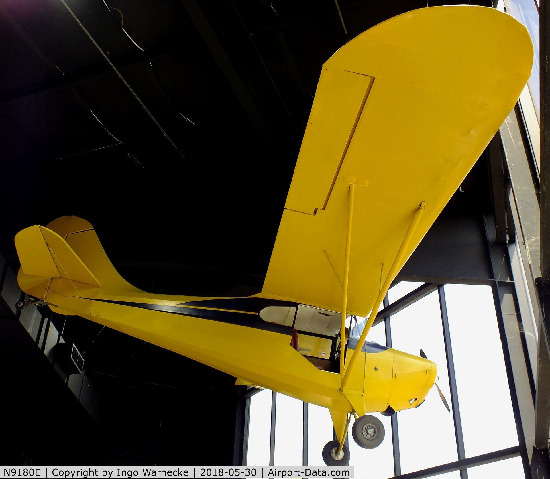 N9180E, 1946 Aeronca 11AC Chief C/N 11AC-813, Aeronca 11AC Chief at the Southern Museum of Flight, Birmingham AL