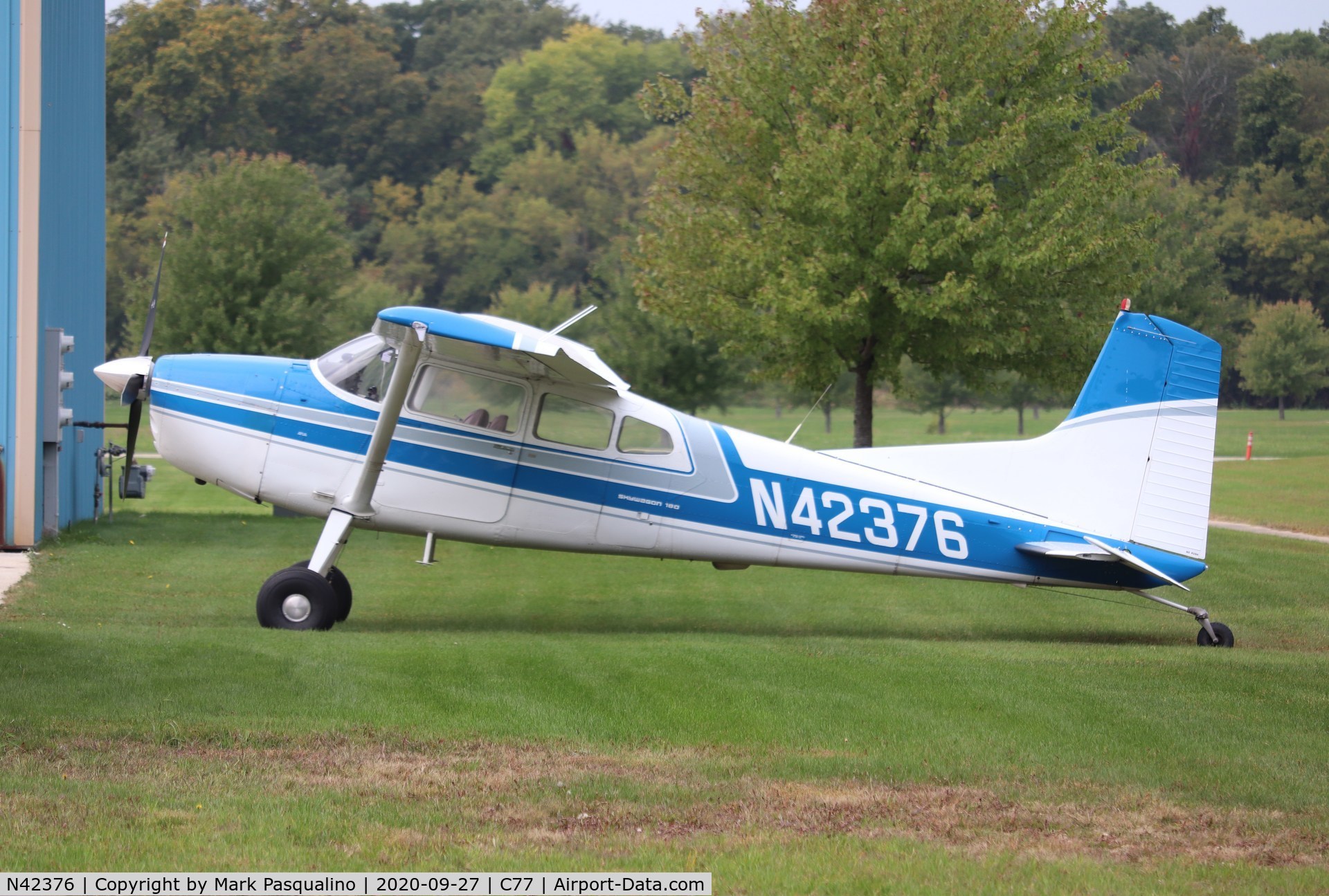 N42376, 1973 Cessna 180J C/N 18052348, Cessna 180J